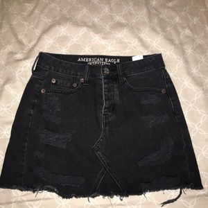 American Eagle Jean Mini Skirt